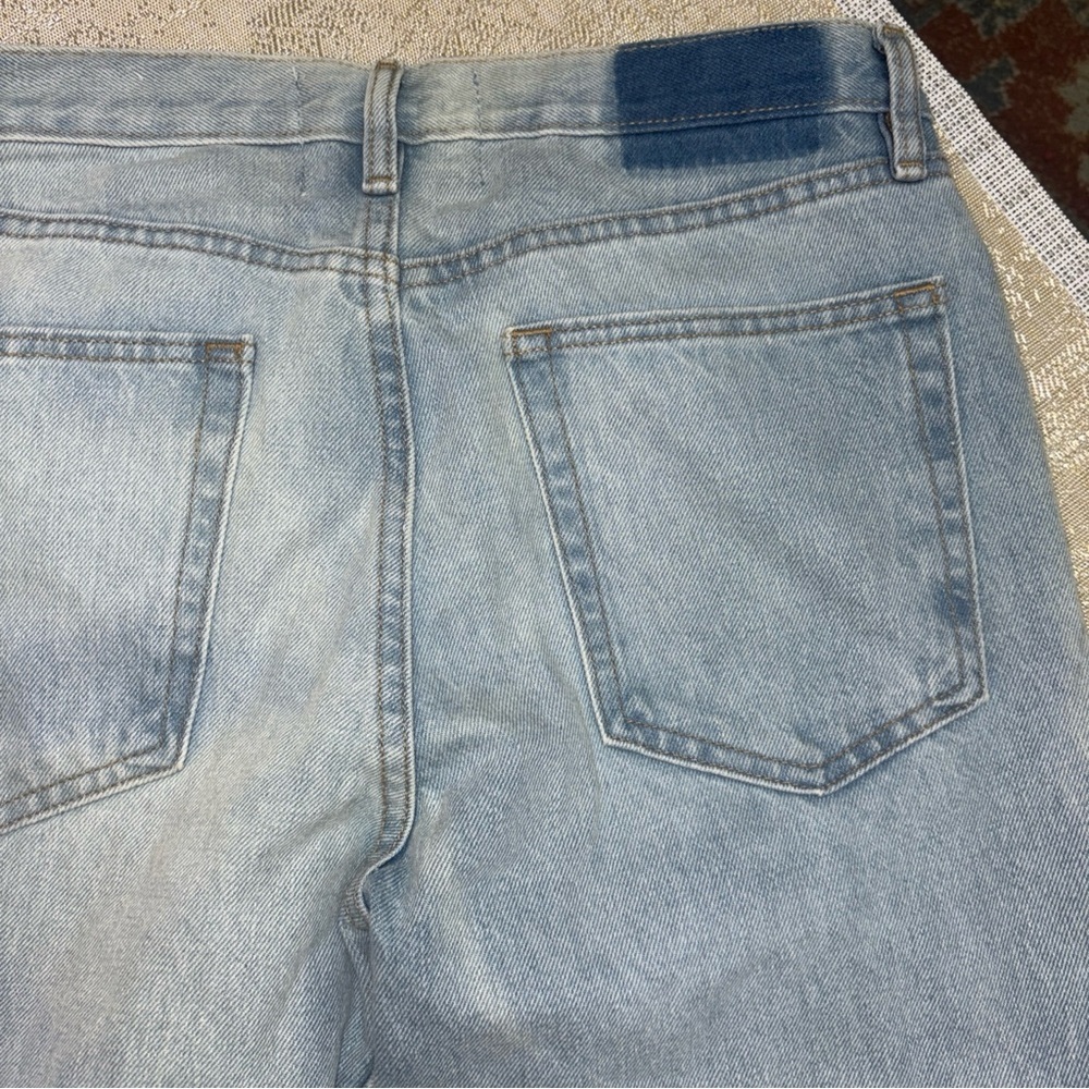 BDG Men's Light Wash Straight Jeans - Picture 7 of 8